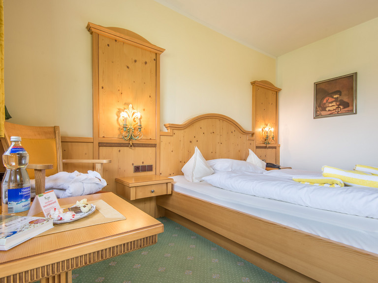 Rooms at the Family and Vitality Hotel Auenhof