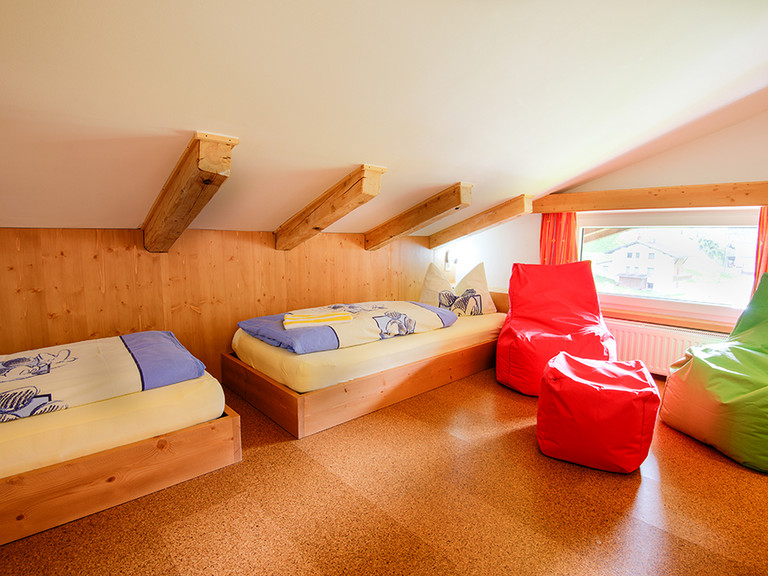 Children's bedroom at the Family and Vitality Hotel Auenhof